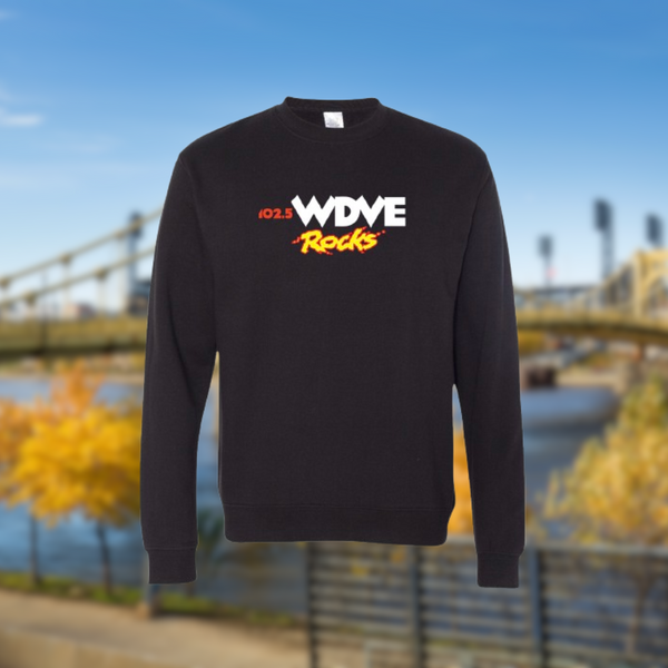 Classic WDVE ROCKS Crewneck Sweatshirt