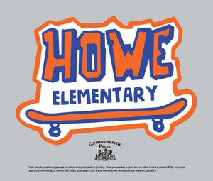 Howe Skateboard Sticker