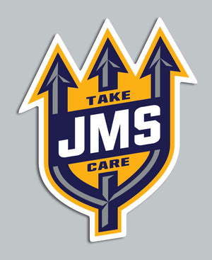 JMS Take Care Sticker