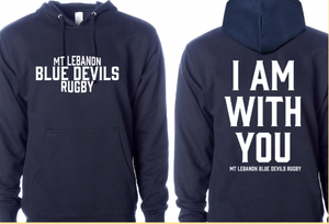 BDRC Rugby I AM WITH YOU Pullover Hoodie